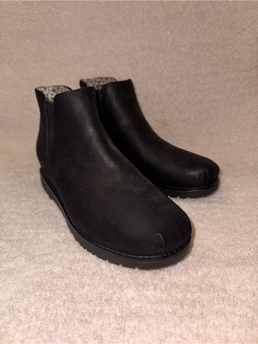 Black Chelsea Boots - Classic Slip-On Style